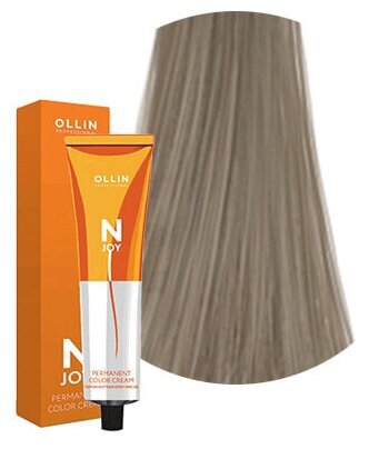 Перманентная крем-краска для волос OLLIN N-joy 100 мл коричневый, блондин, фиолетовый 9/72 блондин коричнево-фиолетовый