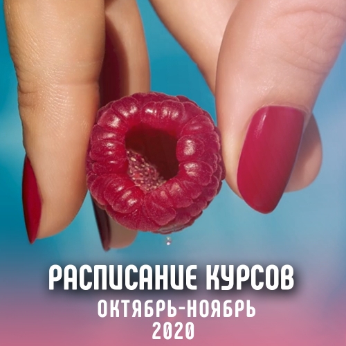 Расписание курсов на октябрь-ноябрь 2020