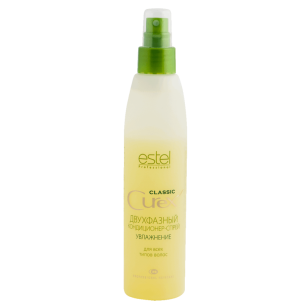 Двухфазный кондиционер-спрей увлажнение Classic Estel Curex 200 мл для всех типов волос