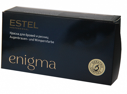 Краска для бровей и ресниц Estel ENIGMA 20+20 мл черный