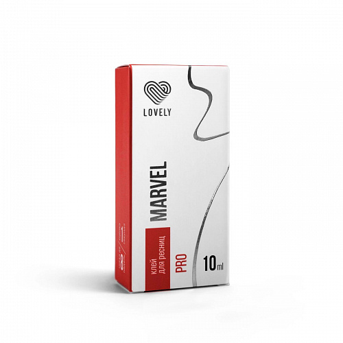 Клей для ресниц Lovely Marvel черный 10мл