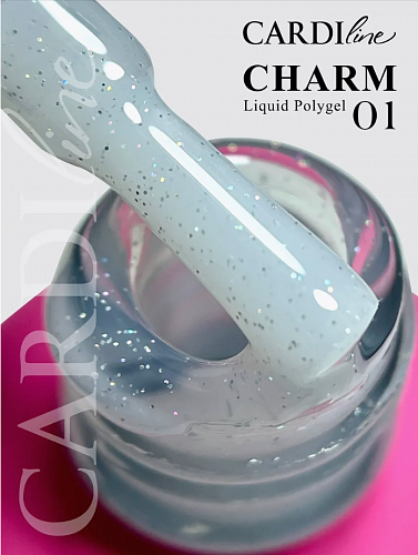 ЖИДКИЙ ПОЛИГЕЛЬ CARDILINE CHARM 01 15 МЛ