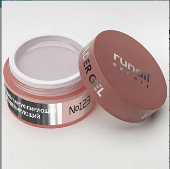 Runail Expert, Гель моделирующий UV Builder Gel №123 (15 г)