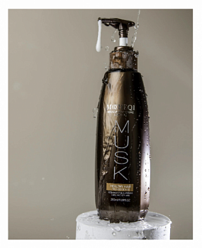 MOCHEQI MUSK Шелковый формирующий крем для кудрявых волос, 280мл