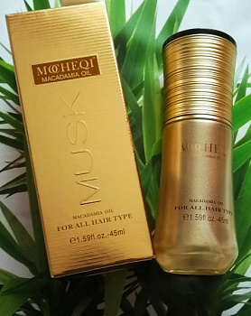 Масло Macadamia Oil MOCHEQI 45 мл для поврежденных и окрашенных волос