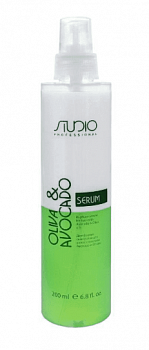 Сыворотка двухфазная Олива и Авокадо Kapous Studio 200 мл для всех типов волос