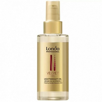Масло для волосс аргановым маслом мгновенного восстановления Londa Professional Velvet Oil 30 мл для всех типов волос