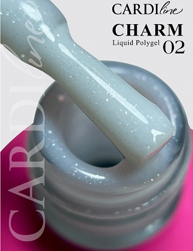 ЖИДКИЙ ПОЛИГЕЛЬ CARDILINE CHARM 02 15 МЛ