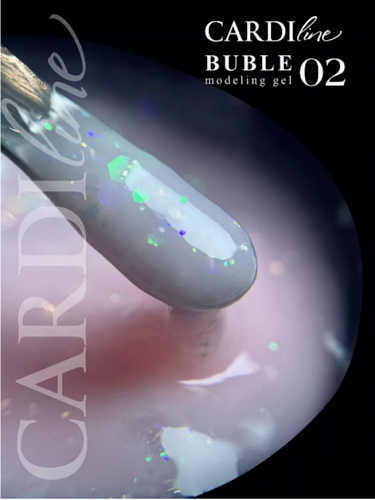 Моделирующий гель CARDILine BUBLLE GEL 02