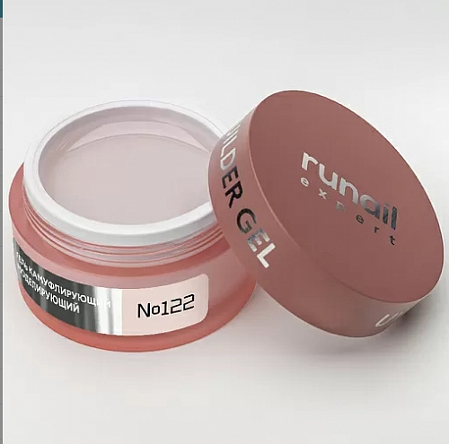 Runail Expert, Гель моделирующий UV Builder Gel №122 (15 г)