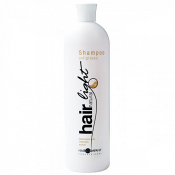 Шампунь для волос antigrasso HAIR COMPANY Hair Natural Light 1000 мл для жирных волос