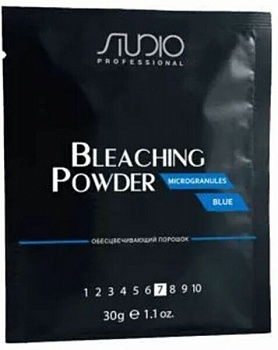 Осветляющий порошок Bleaching Powder Microgranules Blue Kapous 30 г