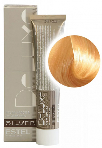 Крем-краска для сед волос Estel DELUXE SILVER 60 мл коричневый, блондин, красный 9|75 блондин коричнево-красный