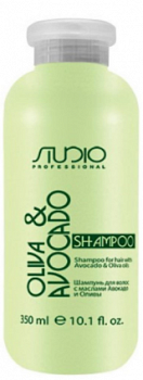 Шампунь увлажняющий Olive & Avocado Kapous Studio 350 мл для всех типов волос