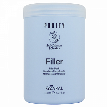 Маска для волос для придания плотности Filler Kaaral Purify 1000 мл для слабых и склонных к ломкости волос