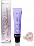 Перманентная крем-краска для волос OLLIN PERFORMANCE 60 мл блондин 11/8 специальный блондин жемчужный