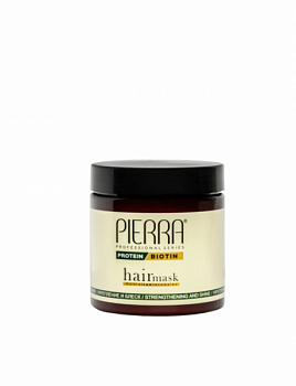 Маска для волос протеин биотин Protein Biotin Hair Mask PIERRA 500 мл