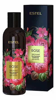 Цветочный бальзам-сияние  ROSE Estel 200 мл для всех типов волос