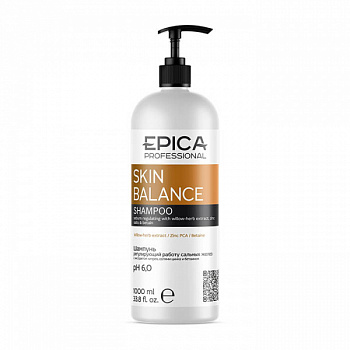Шампунь Skin balance Epica 1000 мл для жирных волос
