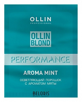 Порошок для волос Performance осветляющий с ароматом мяты OLLIN Ollin Blond 30 мл