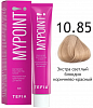 Перманентная крем-краска для волос Tefia MYPOINT 60 мл 10.85 экстра светлый блондин коричнево-красный