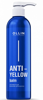Бальзам для волос OLLIN "Anti-Yellow" антижелтый 450 мл