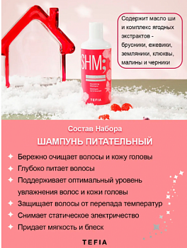 Шампунь питательный TEFIA MYCARE WINTER MAGIC 