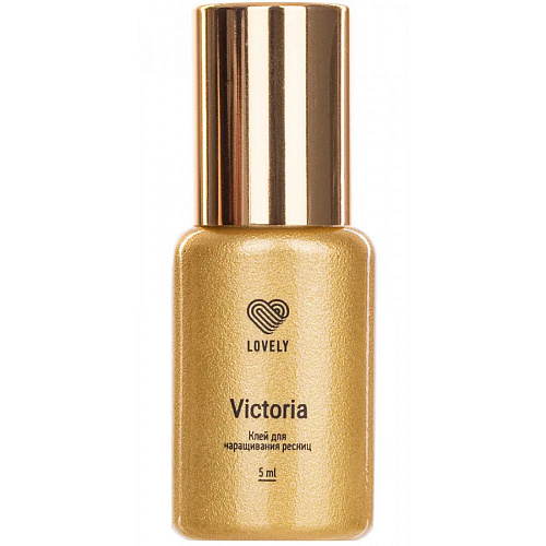 Клей для ресниц Lovely Victoria черный 5мл