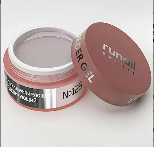 Runail Expert, Гель моделирующий UV Builder Gel №125 (15 г)