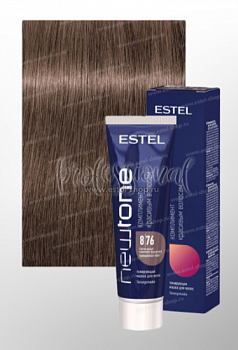 Estel NewTone 8/76 Светлый русый коричнево-фиолетовый Тонирующая маска для волос 60 мл.