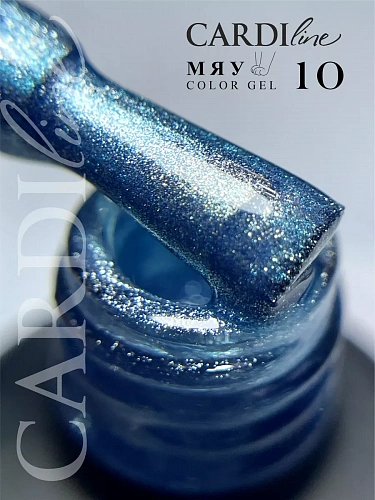 Гель лак кошачий глаз МЯУ 10