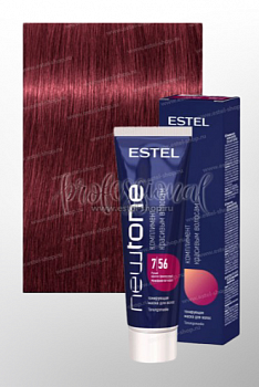 Estel NewTone 7/56 Русый красно-фиолетовый Тонирующая маска для волос 60 мл.