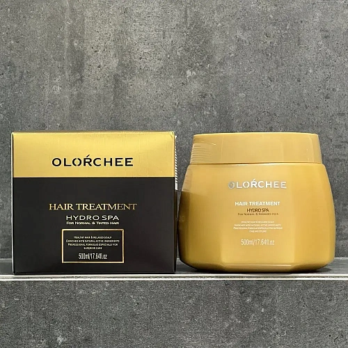 Маска для волос Гидро спа OLORCHEE 500 мл для нормальных и поврежденных волос