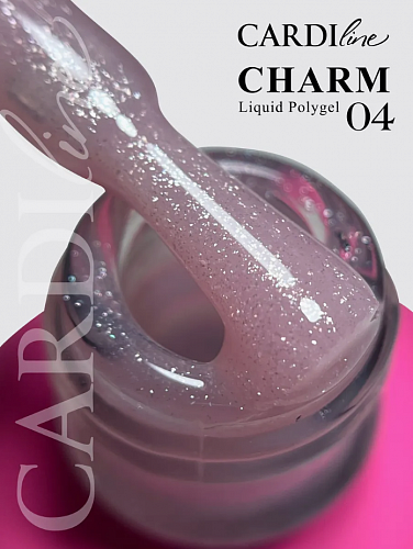 ЖИДКИЙ ПОЛИГЕЛЬ CARDILINE CHARM 04 15 МЛ