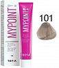 Перманентная крем-краска для волос Tefia MYPOINT 60 мл 101 специальный блондин пепельный