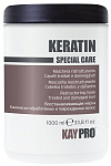 Маска восстанавливающая Keratin Kay Pro Special care 1000 мл для поврежденных волос