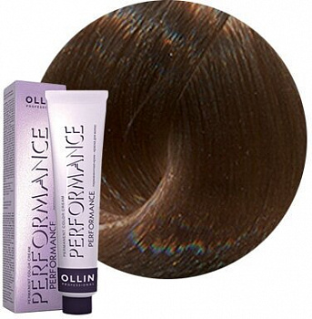 Перманентная крем-краска для волос OLLIN PERFORMANCE 60 мл 8/21 светло-русый фиолетово-пепельный
