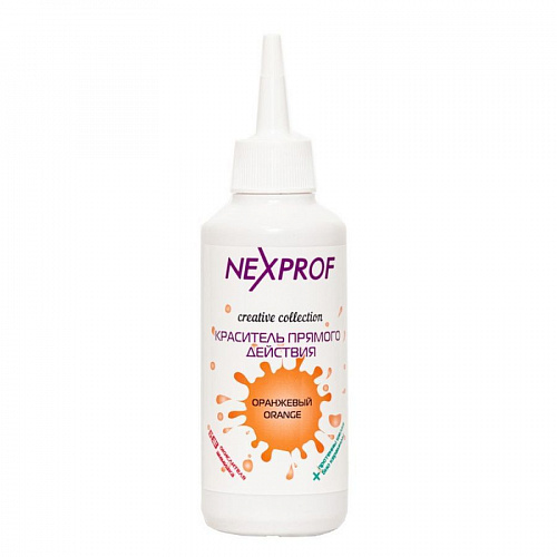 Краситель прямого действия Creative collection Nexprof 150 мл Оранжевый/Orange