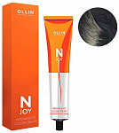 Перманентная крем-краска для волос OLLIN N-joy 100 мл фиолетовый, шатен 3/12 темный шатен пепельно-фиолетовый