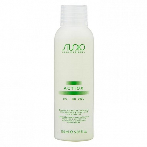 Кремообразная окислительная эмульсия с экстрактом женьшеня и рисовыми протеинами Kapous 150 мл 9%