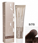 Крем-краска для седых волос Estel DELUXE SILVER 60 мл коричневый, красный, шатен 4|75 EST_SIL_K