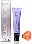 Перманентная крем-краска для волос OLLIN PERFORMANCE 60 мл блондин, медный, золотистый 9/43 блондин медно-золотистый