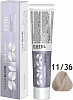 Полуперманентная крем-краска для волос CLEAR BLOND Estel SENSATION DELUXE 60 мл блондин, фиолетовый, золотистый 11|36 очень светлый блондин золотисто-фиолетовый