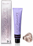 Перманентная крем-краска для волос OLLIN PERFORMANCE 60 мл блондин, пепельный 9/1 блондин пепельный