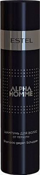 Шампунь для волос ESTEL Professional "Alpha Homme" от перхоти 250 мл Estel Otium 250 мл для всех типов волос