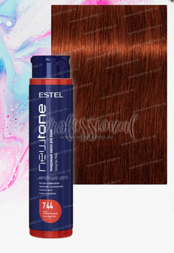 Estel NewTone 7/44 Русый медный интенсивный Тонирующая маска для волос 400 мл.