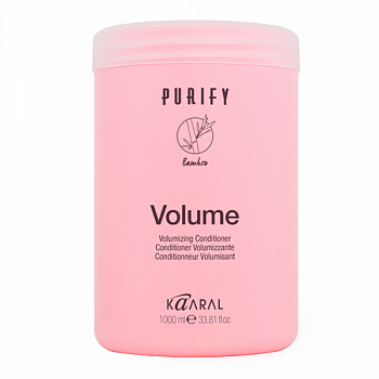 Кондиционер для объема Volume Kaaral Purify 1000 мл для тонких волос