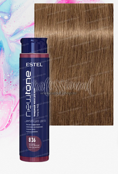 Estel NewTone 8/36 Светло-русый золотисто-фиолетовый Тонирующая маска для волос 400 мл.