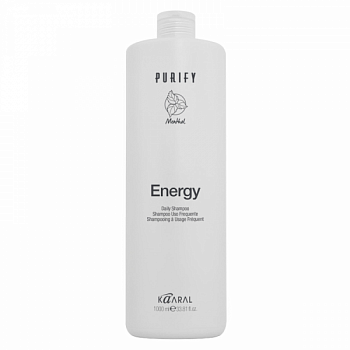 Шампунь с ментолом Energy Kaaral Purify 1000 мл для всех типов волос