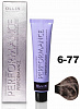 Перманентная крем-краска для волос OLLIN PERFORMANCE 60 мл 6/77 темно-русый интенсивно-коричневый